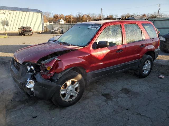 1FMYU02Z55KD66059 - 2005 FORD ESCAPE XLS RED photo 1