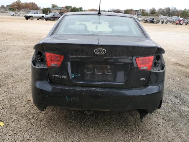 KNAFU4A2XC5496645 - 2012 KIA FORTE EX BLACK photo 6