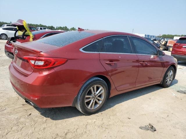 5NPE24AF6GH390755 - 2016 HYUNDAI SONATA SE RED photo 3