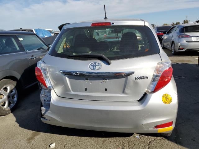 JTDJTUD36ED577073 - 2014 TOYOTA YARIS SILVER photo 6