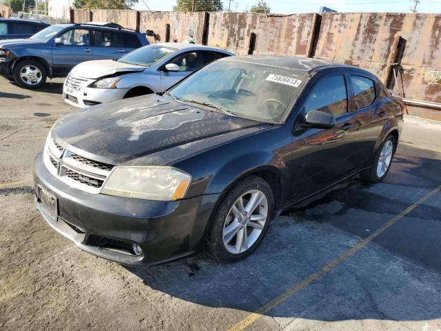 1B3BD1FGXBN506210 - 2011 DODGE AVENGER MAINSTREET BLACK photo 1