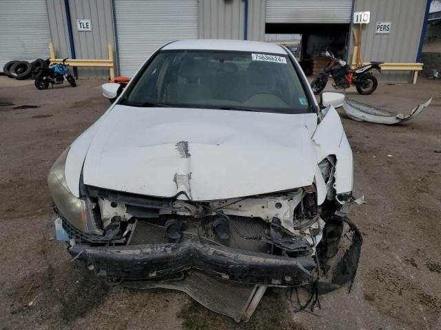 JHMCP26308C029285 - 2008 HONDA ACCORD LX WHITE photo 5