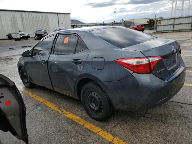 5YFBURHE0EP120668 - 2014 TOYOTA COROLLA L GRAY photo 2