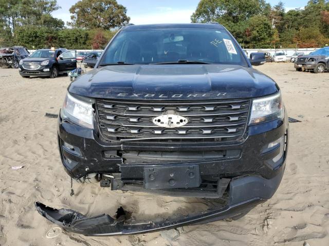 1FM5K7D82HGC60293 - 2017 FORD EXPLORER XLT BLACK photo 5