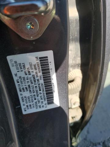 1HGCR3F81DA023287 - 2013 HONDA ACCORD EXL GRAY photo 13