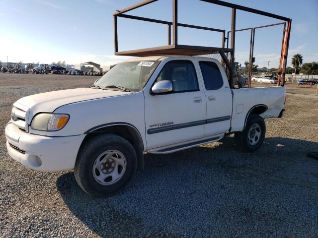 5TBRN34183S416465 - 2003 TOYOTA TUNDRA ACCESS CAB SR5 WHITE photo 1