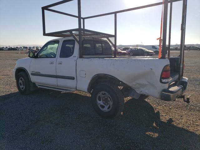 5TBRN34183S416465 - 2003 TOYOTA TUNDRA ACCESS CAB SR5 WHITE photo 2