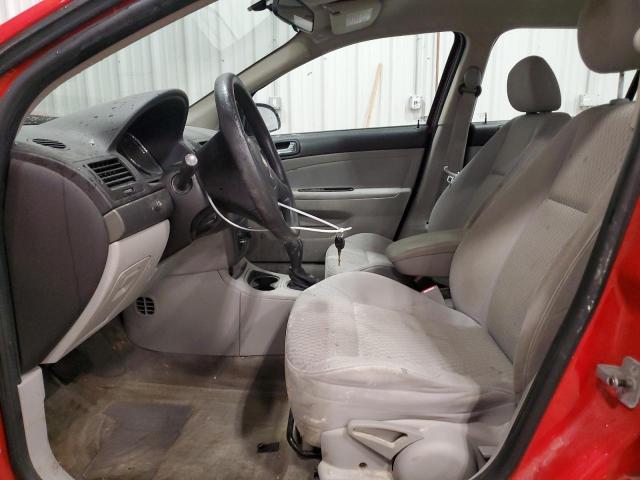 1G1AT58H497262880 - 2009 CHEVROLET COBALT LT RED photo 7