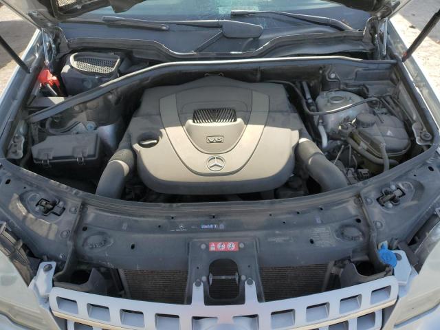 4JGBB8GB0BA661111 - 2011 MERCEDES-BENZ ML 350 4MATIC SILVER photo 12