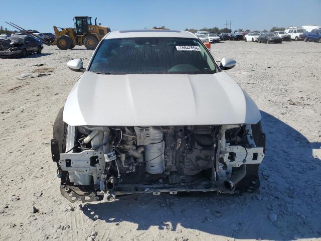 1HGCV2F58JA018305 - 2018 HONDA ACCORD EXL WHITE photo 5