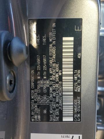 JTJDARDZ1M2260118 - 2021 LEXUS NX 300 BASE Boz foto 13