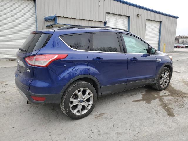 1FMCU9HX8DUB12000 - 2013 FORD ESCAPE SEL BLUE photo 3