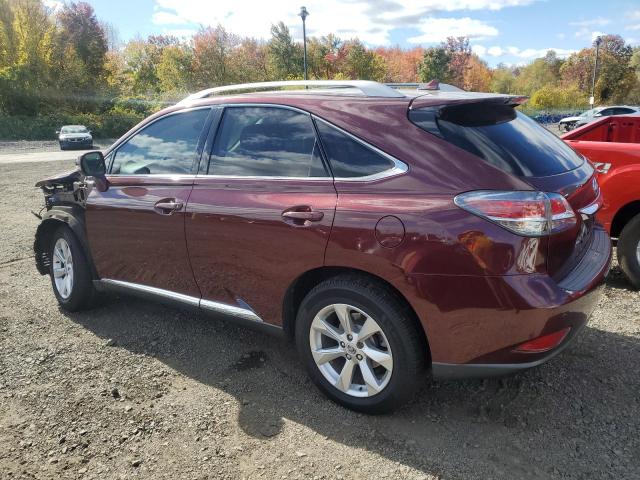 2T2BK1BA9DC202714 - 2013 LEXUS RX 350 BASE BURGUNDY photo 2