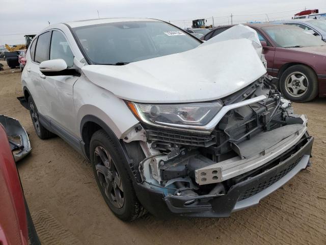 2HKRW2H59HH640529 - 2017 HONDA CR-V EX WHITE photo 4