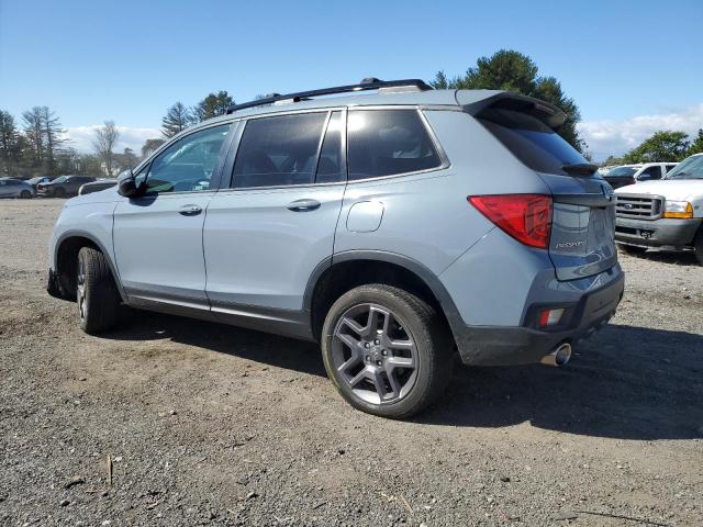 5FNYF8H53NB025547 - 2022 HONDA PASSPORT EXL SILVER photo 2