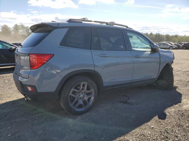 5FNYF8H53NB025547 - 2022 HONDA PASSPORT EXL SILVER photo 3