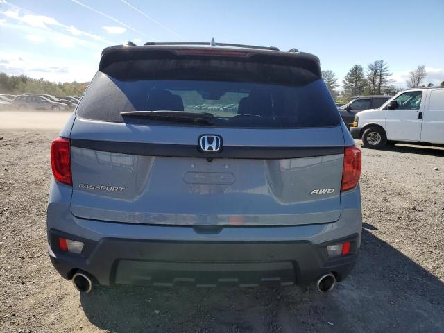 5FNYF8H53NB025547 - 2022 HONDA PASSPORT EXL SILVER photo 6
