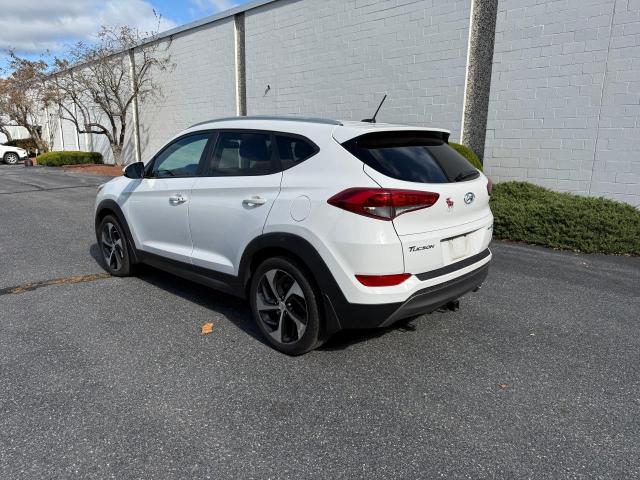 KM8J3CA28GU134377 - 2016 HYUNDAI TUCSON LIMITED WHITE photo 3