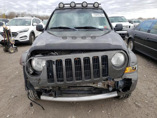 1J4GL38K56W270533 - 2006 JEEP LIBERTY RENEGADE BLACK photo 5