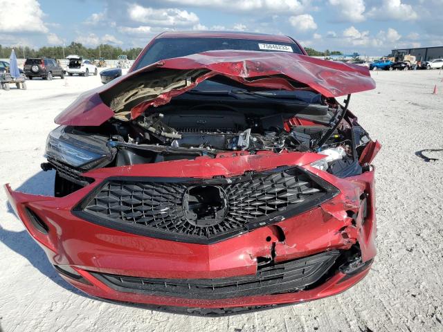 5J8YE1H0XPL027649 - 2023 ACURA MDX A-SPEC RED photo 5