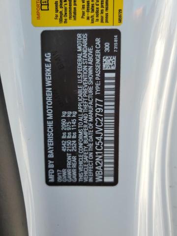 WBA2N1C54JVC27977 - 2018 BMW M240I أبيض صورة 13