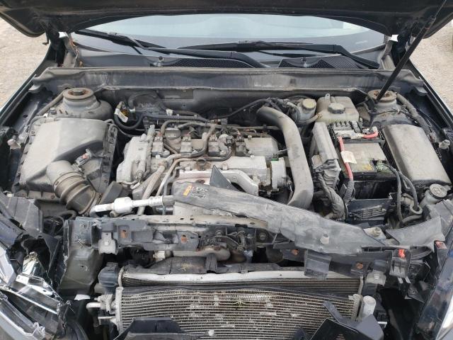 1G11G5SX0FF259383 - 2015 CHEVROLET MALIBU LTZ ნაცრისფერი ფოტო 11