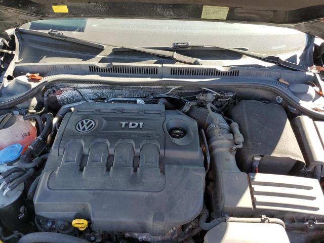 3VWLA7AJ6FM272632 - 2015 VOLKSWAGEN JETTA TDI BLACK photo 11