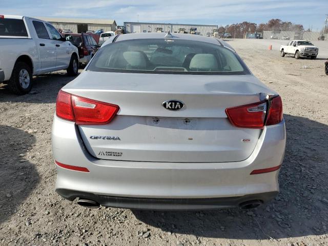 5XXGM4A76EG328325 - 2014 KIA OPTIMA LX SILVER photo 6