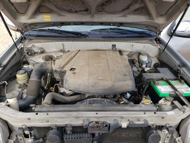 5TBRU341X6S483589 - 2006 TOYOTA TUNDRA ACCESS CAB SR5 GRAY photo 11