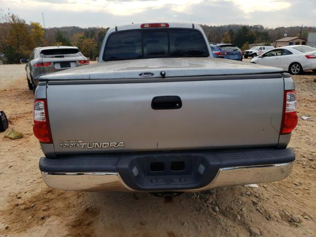 5TBRU341X6S483589 - 2006 TOYOTA TUNDRA ACCESS CAB SR5 GRAY photo 6