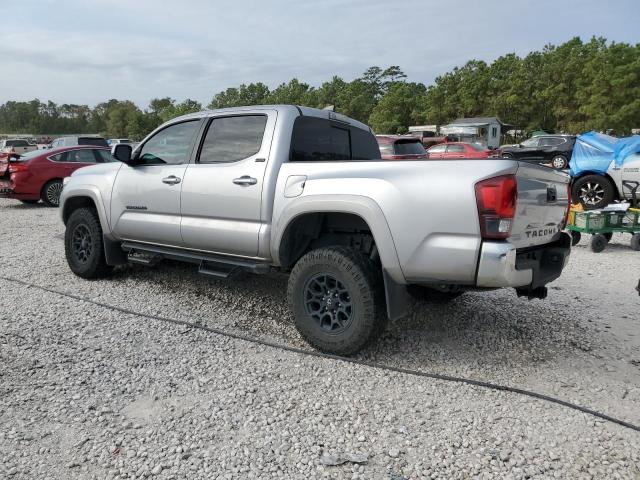 5TFAZ5CN3MX114327 - 2021 TOYOTA TACOMA DOUBLE CAB SILVER photo 2