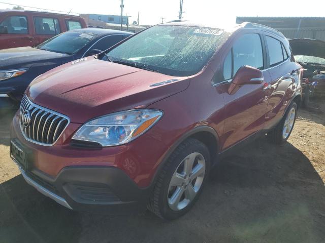 KL4CJESB7GB674595 - 2016 BUICK ENCORE RED photo 1