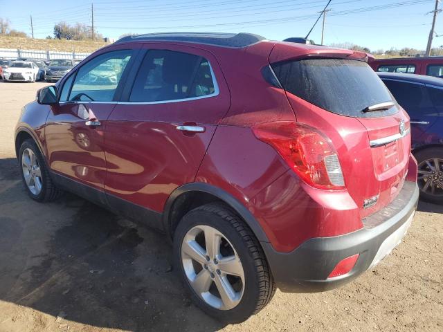 KL4CJESB7GB674595 - 2016 BUICK ENCORE RED photo 2