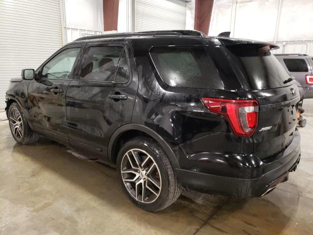 1FM5K8GT5GGA02385 - 2016 FORD EXPLORER SPORT BLACK photo 2