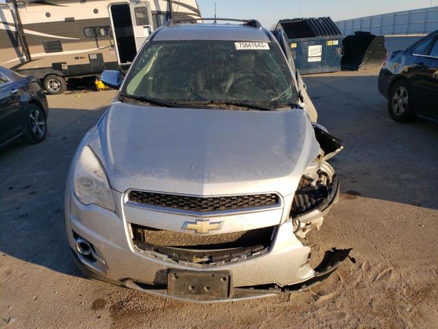 2CNFLGE56B6449560 - 2011 CHEVROLET EQUINOX LTZ SILVER photo 5