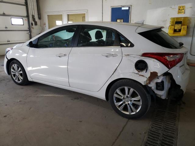 KMHD35LE4DU068096 - 2013 HYUNDAI ELANTRA GT WHITE photo 2