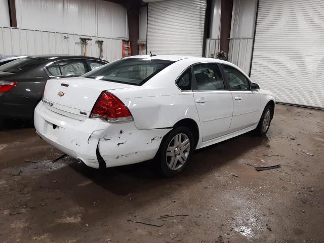 2G1WG5E31D1145511 - 2013 CHEVROLET IMPALA LT WHITE photo 3