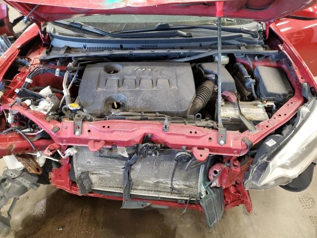 5YFBURHE3GP455040 - 2016 TOYOTA COROLLA L RED photo 11