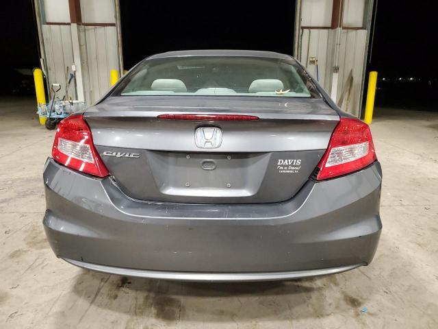 2HGFG3B86CH522403 - 2012 HONDA CIVIC EX GRAY photo 6