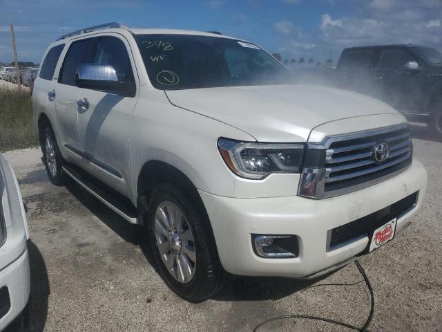 5TDDY5G18JS158753 - 2018 TOYOTA SEQUOIA PLATINUM WHITE photo 4