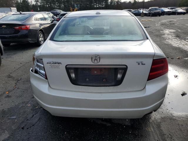 19UUA66295A001449 - 2005 ACURA TL WHITE photo 6