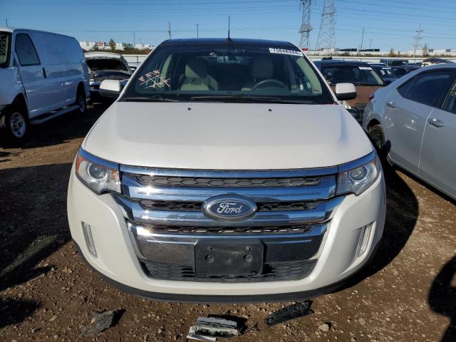 2FMDK4JC8DBB89220 - 2013 FORD EDGE SEL WHITE photo 5