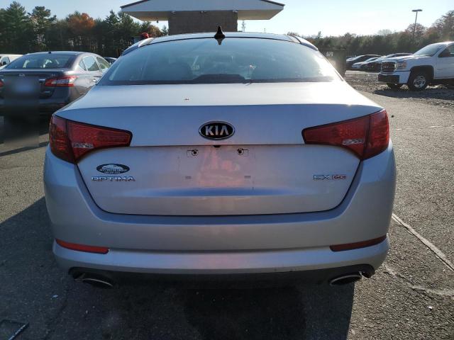 5XXGN4A7XDG167845 - 2013 KIA OPTIMA EX SILVER photo 6