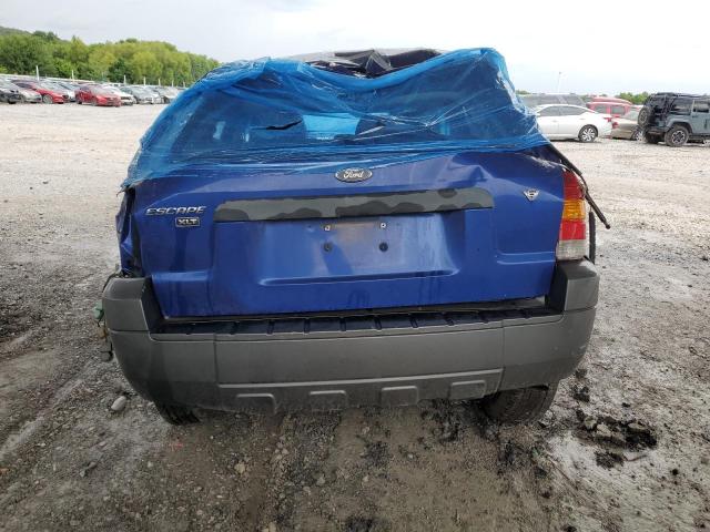 1FMYU031X5KD14709 - 2005 FORD ESCAPE XLT BLUE photo 6