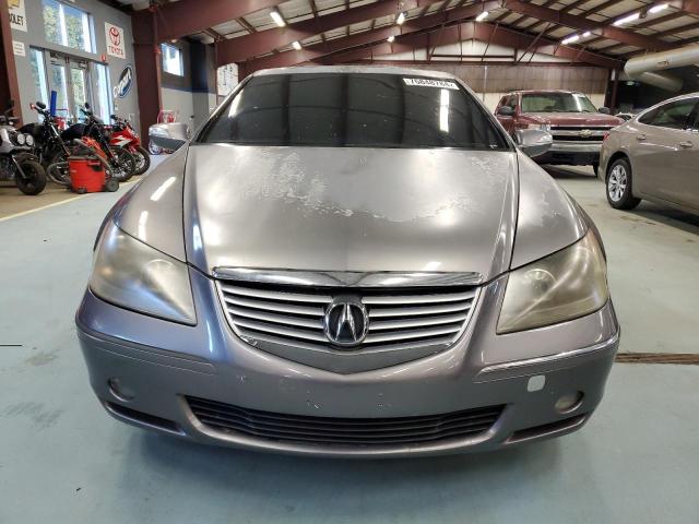 JH4KB165X5C003603 - 2005 ACURA RL SILVER photo 5