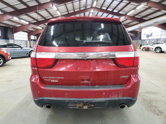 1D4SE4GTXBC661492 - 2011 DODGE DURANGO CREW BURGUNDY photo 6