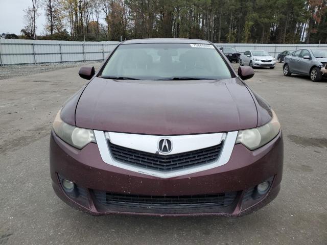 JH4CU2F6XAC008002 - 2010 ACURA TSX BURGUNDY photo 5