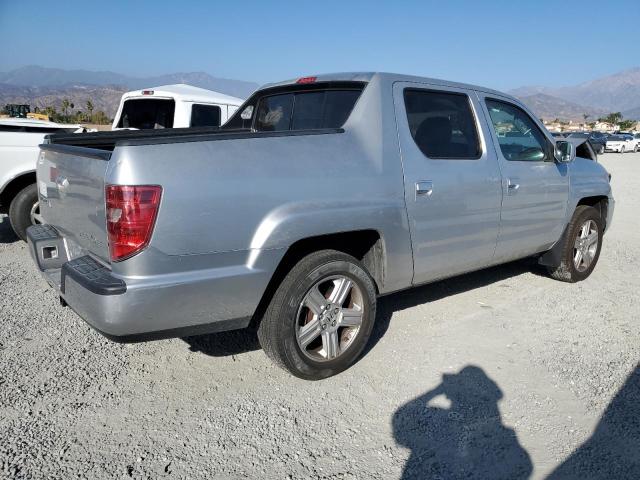 5FPYK1F54AB012698 - 2010 HONDA RIDGELINE RTL SILVER photo 3