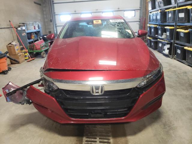 1HGCV1F1XKA056319 - 2019 HONDA ACCORD LX RED photo 5