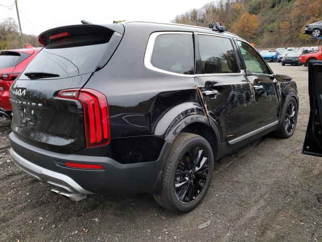 5XYP5DHC9NG263434 - 2022 KIA TELLURIDE SX BLACK photo 3